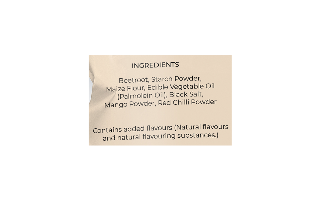 Inaaya Beetroot Chips    Pack  500 grams